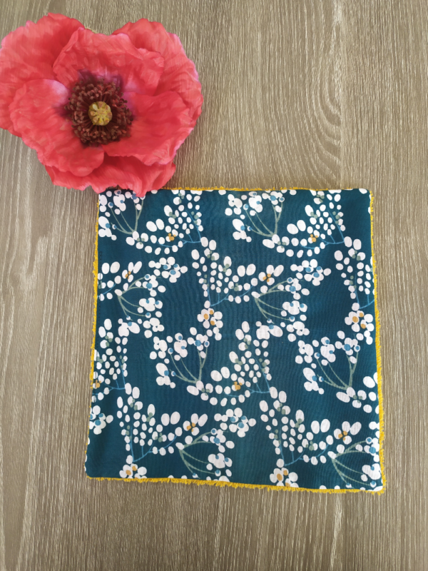 DALHIA-CERISIER-BLEU PAON-EPONGE MOUTARDE-1